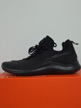 Nike Black Knit Flexible Sole Running Shoe